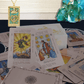 Cartes de Tarot « Witchy Cauldron » en Rose Gold avec Livre Guide