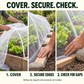 🥬 50 % DE RÉDUCTION MAINTENANT ! Filet de protection pour potager en maille fine et résistante – Protection et culture 2 en 1, barrière anti-insectes sans pesticides, laisse passer l'air et la lumière