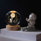 Lampe de décoration de veilleuse boule de cristal galaxie 3D de Pâques (50 % de réduction)