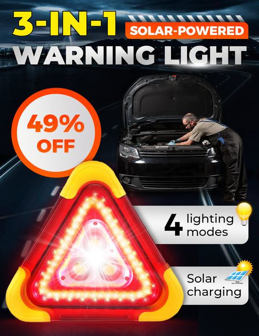 🥳VENTE EXCEPTIONNELLE 2026🥳💞Plus de 50 000 unités vendues !💥☀️🚨 Ne vous contentez pas d’avertir, soyez prêt. Outil d’urgence 3 en 1 : lampe, chargeur, sécurité. Moitié prix ! 💡📱