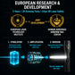 🔥 Lampe torche laser blanche zoom ultra-lumineuse 'Tongtianpao'