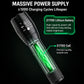🔥 Lampe torche laser blanche zoom ultra-lumineuse 'Tongtianpao'