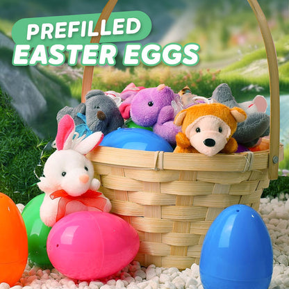 🐣 Surprise de Pâques | Œufs Préremplis avec Peluches | Meilleur Cadeau 2026 🎀【-50%】