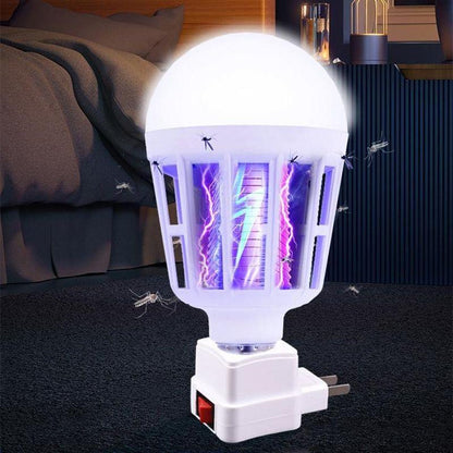 LED Mosquito Killer Bulb – E27 Screw Base, Indoor/Outdoor Use