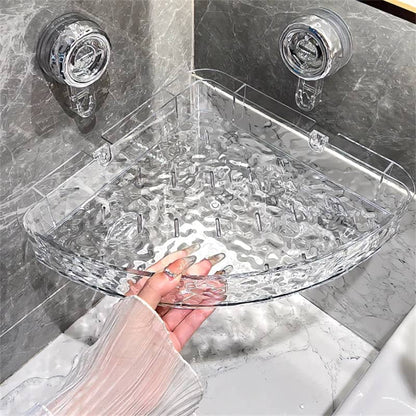 🔥Support mural transparent sans perçage : sans perçage, amovible, multifonctionnel