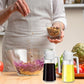 🧴 50% DE RÉDUCTION ! ✨ Pulvérisateur et Distributeur d‘Huile en Verre 2 en 1 – Design Élégant, Contrôle du Débit & Facile à Nettoyer 🫙