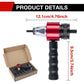 🔩 PROMO LIMITÉE 50% DE RÉDUCTION ! ✨ Kit Adaptateur Pistolet à River M3-M8 – Pour Perceuse, 5 Tiges, Compact ⚙️
