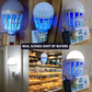 LED Mosquito Killer Bulb – E27 Screw Base, Indoor/Outdoor Use