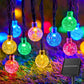📢📢50% DE RÉDUCTION !! ⏰🎀Les meilleures décorations de Noël🎀Guirlande lumineuse extérieure LED solaire étanche