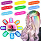 ⏳Offre spéciale à durée limitée⌛Poudres colorantes pour cheveux jetables avec 8 couleurs