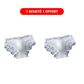 Slip sexy en dentelle pour homme avec poche respirante 3D