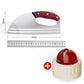 Couteau de cuisine ergonomique – Conçu pour une prise en main vers l'avant, il permet de couper facilement les légumes et la viande. Un cadeau bien pensé pour les cuisiniers amateurs. 🍅🔪
