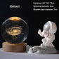Lampe de décoration de veilleuse boule de cristal galaxie 3D de Pâques (50 % de réduction)