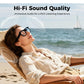 Lunettes IA – 8MP, 4K, traduction 160+ langues, Bluetooth 5.4, son HiFi. 🕶️