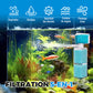🐠 60% DE RÉDUCTION ! 💦 Filtre Aquarium Automatique - Élimine les Déchets et Mantient l'Eau Claire, Silencieux et Économique 🌊📦
