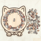🐱Puzzle en bois représentant un chat aux couleurs Morandi, 135 pièces🎁