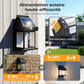 Offre spéciale Nouvel An : 50 % de réduction sur tout ! 🔥Applique murale solaire à détecteur de mouvement en tungstène