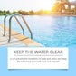 🏊‍♂️ Pastilles nettoyantes pour piscine pour une eau cristalline – Déposez, dissolvez, plongez ! 🌊✨