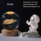 Lampe de décoration de veilleuse boule de cristal galaxie 3D de Pâques (50 % de réduction)