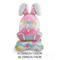 🎁SOLDES DE PÂQUES – 50 % DE RÉDUCTION 🐰🎉Ballons 3D sur pied pour Pâques Ballons géants Lapin Carotte Poussin Œuf Décoration pour fête de Pâques Cadeau pour enfants Décoration de jardin gonflable à l'air