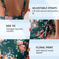 ⏳Spécial à durée limitée⏰Maillot de bain une pièce femme taille haute avec jupe nouée ventre plat👙🌊