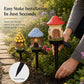 🎁Nouveautés 2026 : 50 % de réduction🌙🏡Lampe de jardin solaire « Chalet champignon de conte de fées »