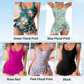 ⏳Spécial à durée limitée⏰Maillot de bain une pièce femme taille haute avec jupe nouée ventre plat👙🌊