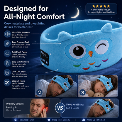 Casque audio Bluetooth pour enfants avec bandeau