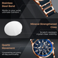 ✨50 % DE RÉDUCTION EN CE MOMENT ! ✨💎Montre-bracelet multifonctionnelle de luxe en quartz pour homme