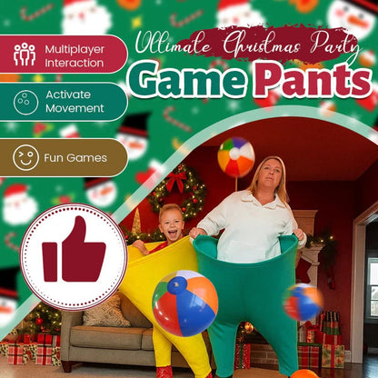 🎅😂 Le pantalon de jeu ultime pour les fêtes de Noël