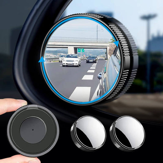 🔍 50 % DE RÉDUCTION MAINTENANT ! 🚗 Rétroviseur d'angle mort – Réglable à 360°, installation facile et anti-rayures – Voyez ce que votre rétroviseur latéral ne voit pas 🛡️