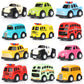 🚗🔥 50 % DE RÉDUCTION ! Coffret de mini-voitures jouets – Couleurs vives, roues qui roulent en douceur, ABS résistant – Idéal pour les fêtes d'enfants et les collectionneurs ✨