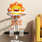 Panier de basket-ball pour enfants, jouet de sport silencieux et relevable