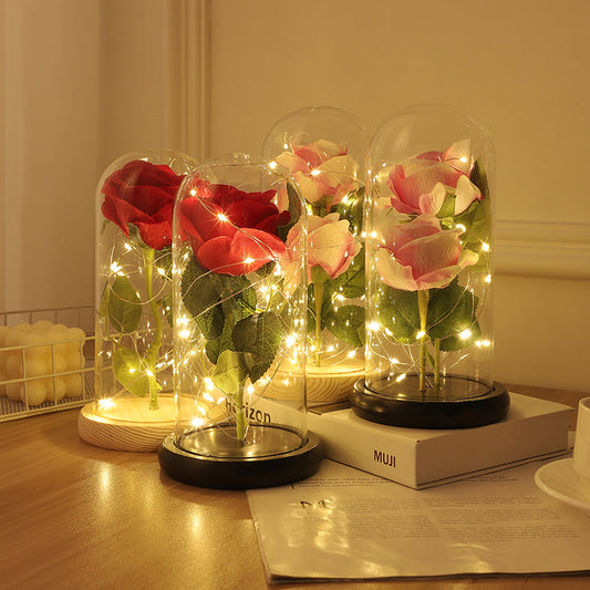 ✨ 50% DE RÉDUCTION à Pâques ✨ Rose qui dure sans se faner – Coffret Cadeau INCLUS !