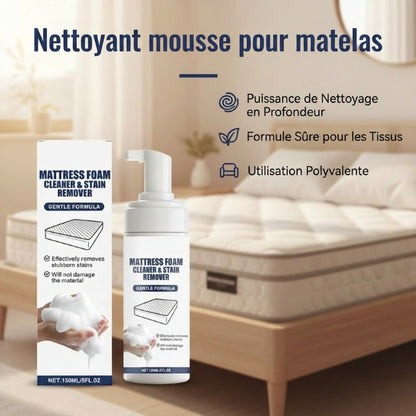 Nettoyant moussant multi-surfaces pour matelas