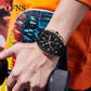 📢📢60 % de réduction !!! ✨ Conçu pour l’action – Montre sportive automatique lumineuse, résistante à l’eau et aux chocs