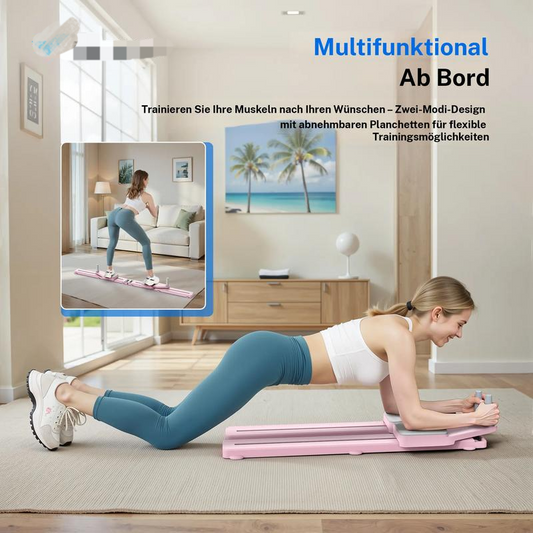 💃🌟 Réformateur Pilates avec minuterie et bandes de résistance ✨💪 Entraîneur multifonctionnel pliable pour abdominaux, dos, épaules et jambes – entraînement à domicile efficace, compact et durable