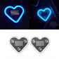❄️Réduction pour les fêtes 🎁 Lampe d'ambiance sans fil en forme de cœur pour voiture