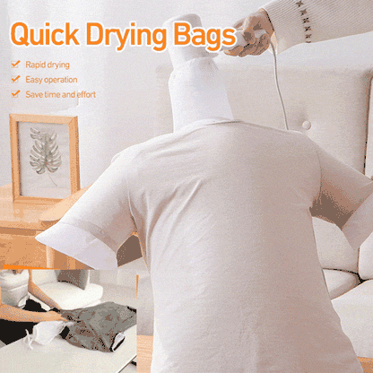 🎁Vente du Nouvel An 49 % de réduction🔥Sac de séchage de vêtements portable pour sèche-cheveux