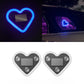 ❄️Réduction pour les fêtes 🎁 Lampe d'ambiance sans fil en forme de cœur pour voiture