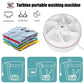 🔥 50 % DE RÉDUCTION ! 🫧✨ Mini-lave-linge et lave-vaisselle – Compact et efficace 🧼💦