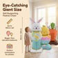 🎁SOLDES DE PÂQUES – 50 % DE RÉDUCTION 🐰🎉Ballons 3D sur pied pour Pâques Ballons géants Lapin Carotte Poussin Œuf Décoration pour fête de Pâques Cadeau pour enfants Décoration de jardin gonflable à l'air
