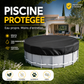 Bâche imperméable pour piscine hors sol en tissu Oxford 210D