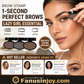 ⏳🔥 OFFRE LIMITÉE : 49 % DE RÉDUCTION ! ⏰✨ 1 acheté = 1 offert ! Seulement 11,99 £ 🖌️ Kit poudre à sourcils + pinceau – Application facile, tenue 24 h waterproof.