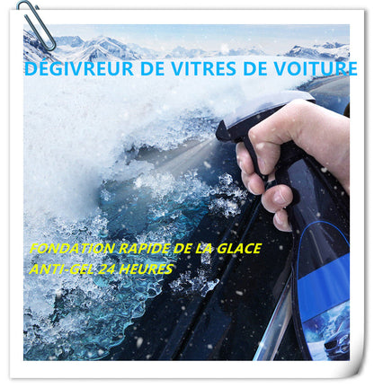 🚗Spray dégivrant et antigel pour vitres de voiture