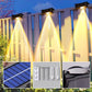 Lampes solaires étanches pour clôture – Décoration extérieure