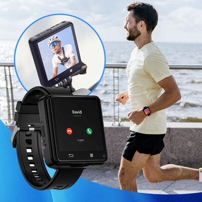 Montre connectée de sport tendance avec double caméra