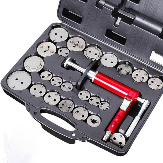 🎁🧰60% de réduction pour une durée limitée✅ Outil de compression d'étrier de frein pneumatique 24pcs