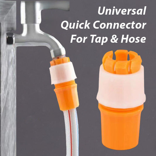 Raccord rapide universel pour robinet et tuyau