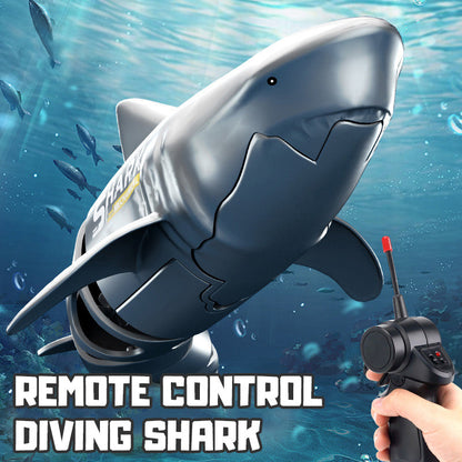 🦈 50 % DE RÉDUCTION MAINTENANT ! 🌊 Requin plongeur télécommandé – Nage réaliste et étanche – Cadeau de bain interactif pour enfants 🎁